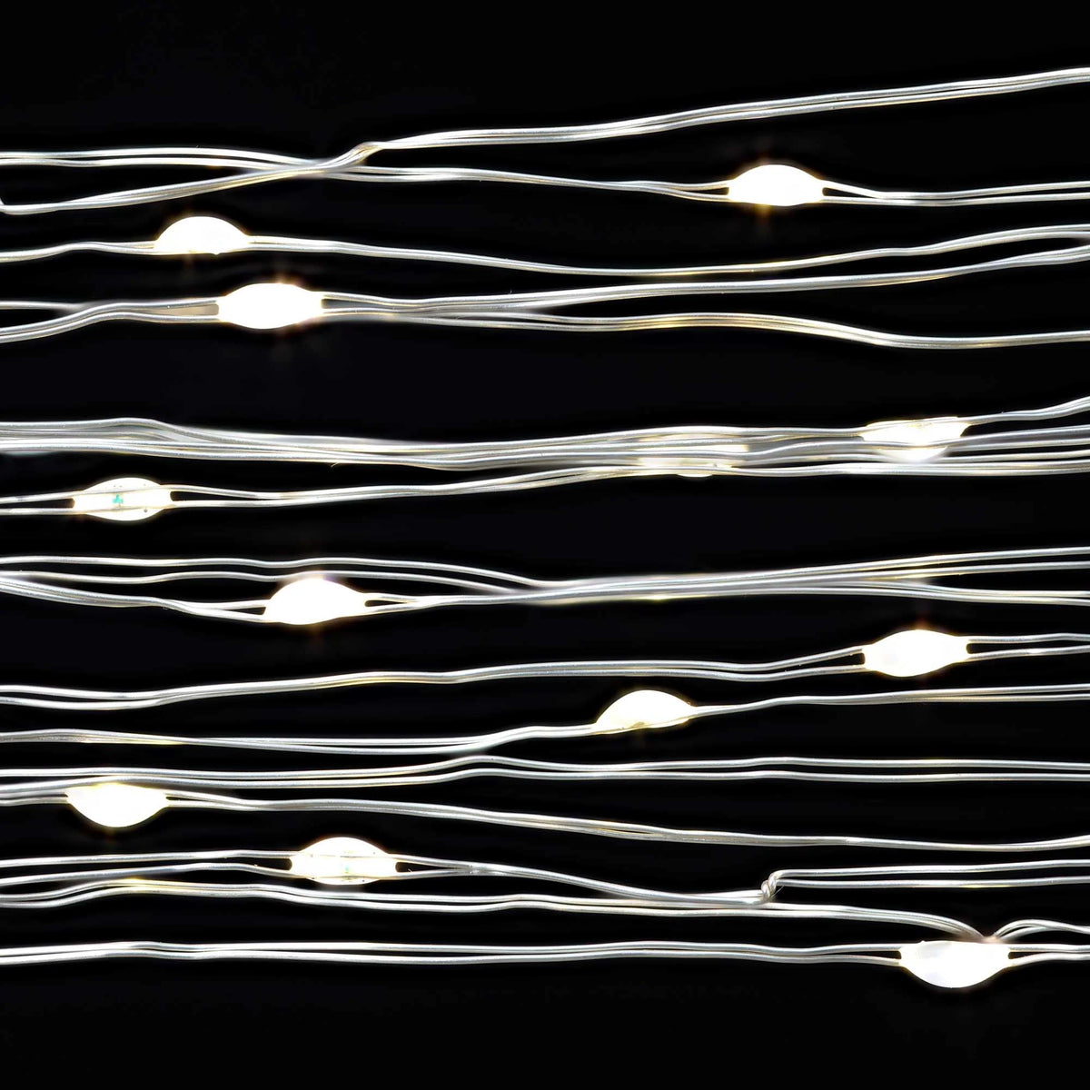 50-Count Warm White LED Wire Lights with 8 Lighting Modes I9063