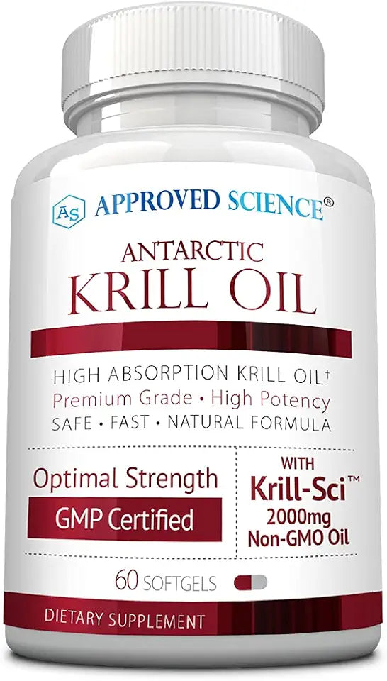 2000mg Antarctic Krill Oil 60 Softgels P248