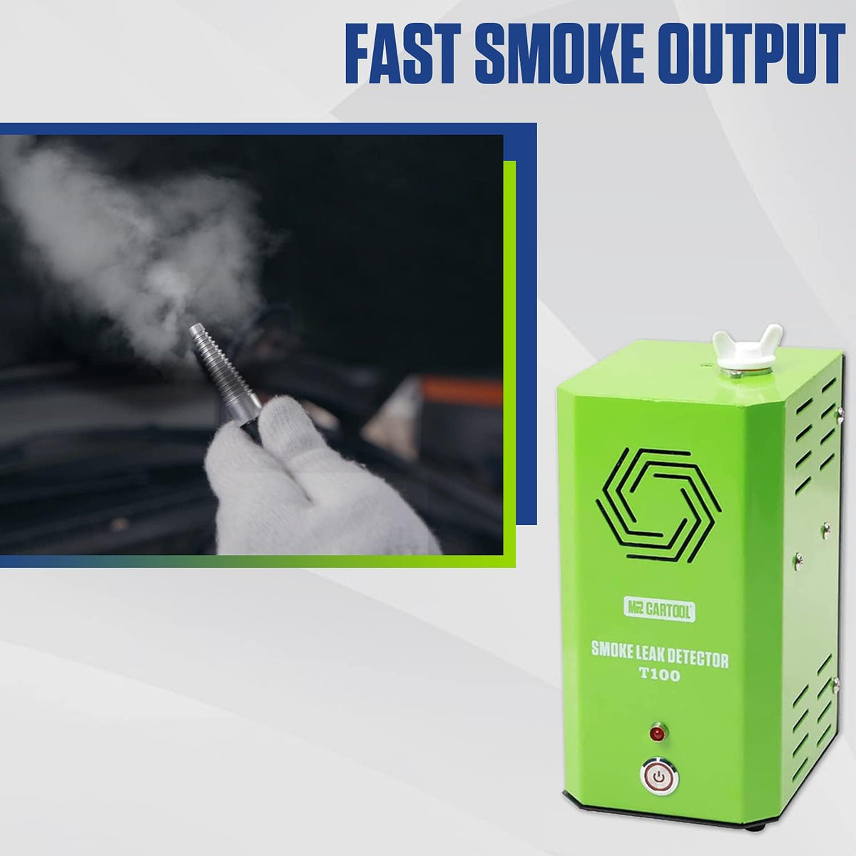 12V DC Auto Smoke Machine EVAP Leak Tester Y498