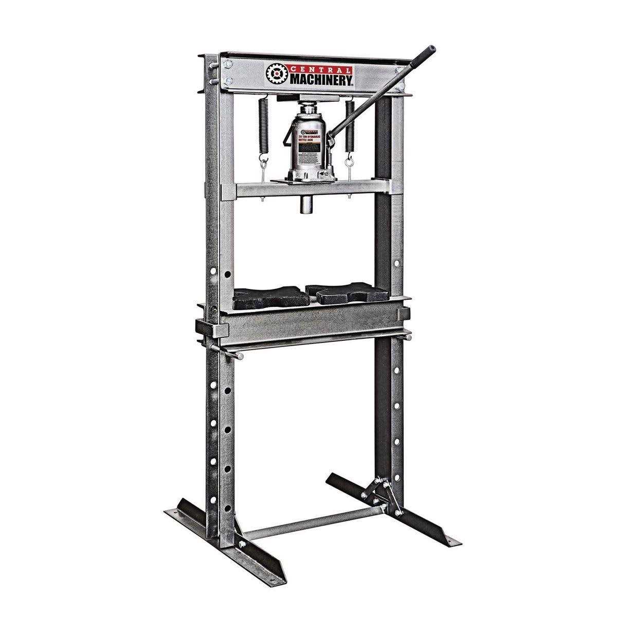 20 Ton H-Frame Floor Shop Press F905