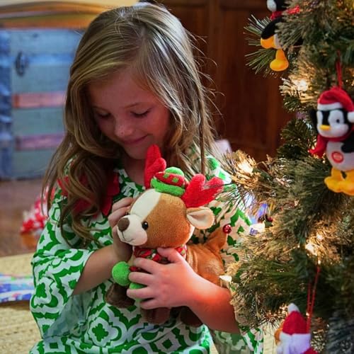 Animated Singing Christmas Reindeer P6600