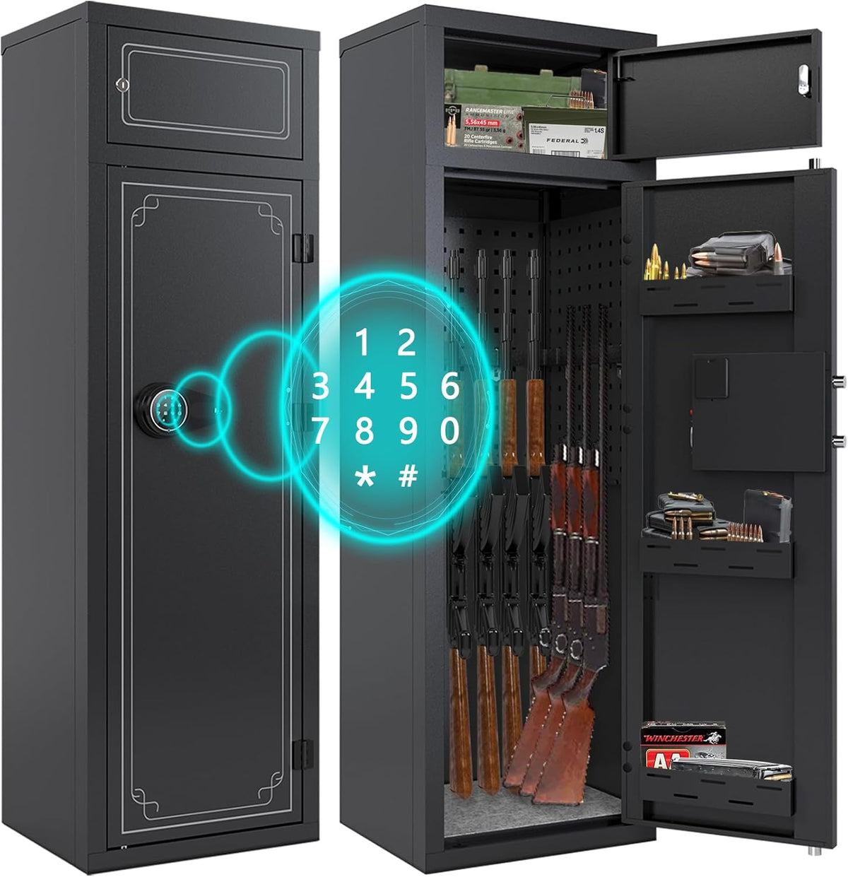 10-12 Gun Safe with Keypad L8050