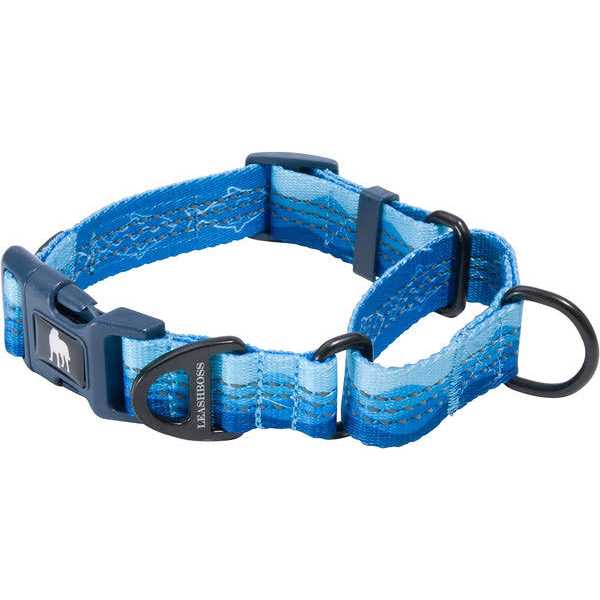 Patterned Fabric Martingale Dog Collar S106