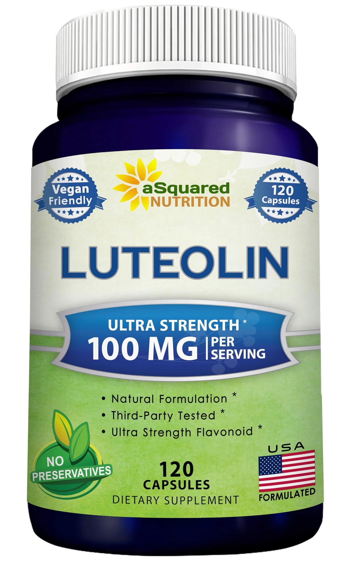 Luteolin 100mg 120 Capsules Supplement C144894
