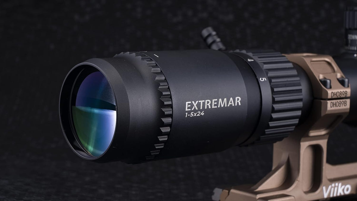 1-5x24 LPVO Scope with Half Mildot Reticle Y2597
