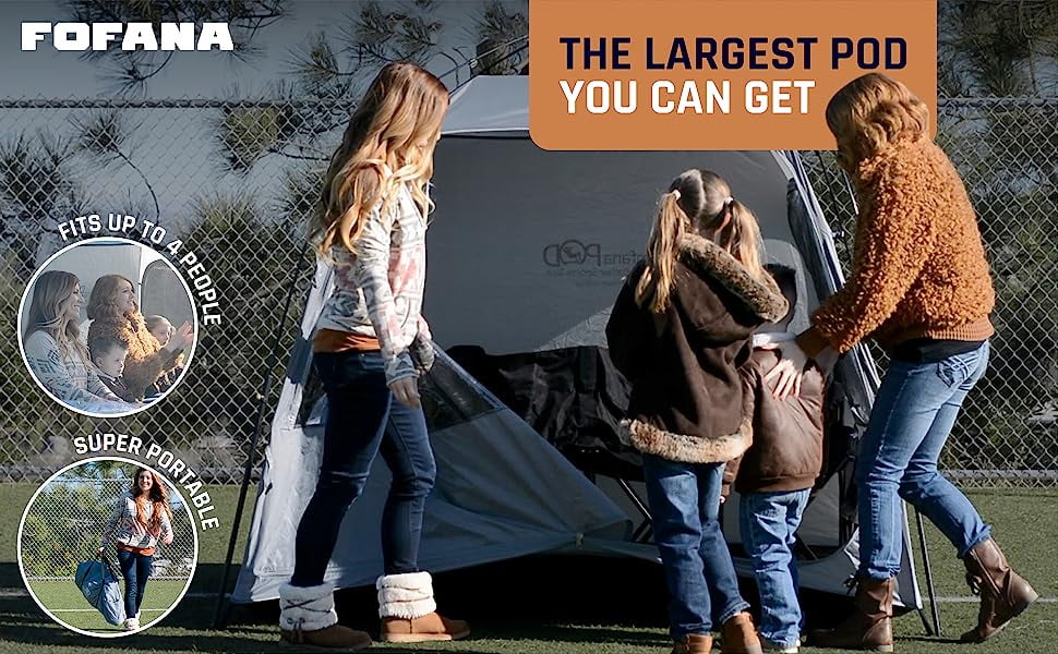 All Weather Pop up Sports Tent for up to 4 People U5633