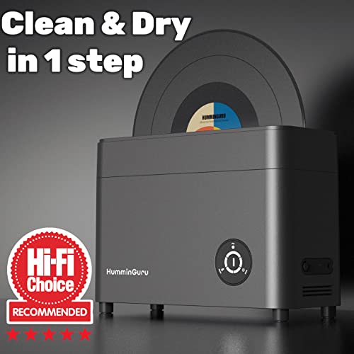 Ultrasonic Vinyl Record Cleaner with Auto Drying Y385
