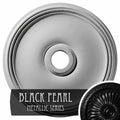 Black Pearl Hand-Painted Ceiling Medallion U8882