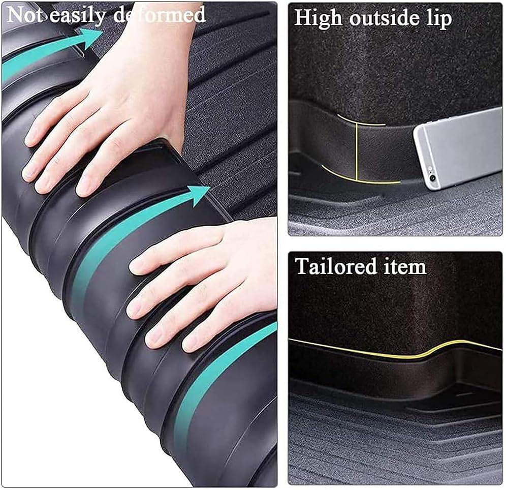 Heavy Duty Trunk Liner for Jeep Grand Cherokee 2012-2020 with Traction Grips N87350