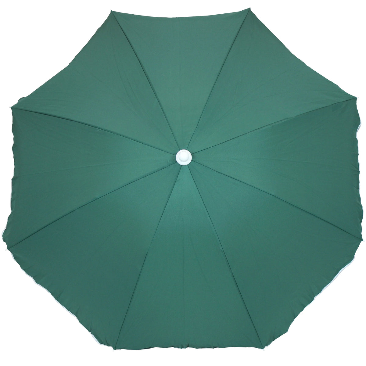 Sage Green Steel Beach Umbrella with Tilt Function G7393
