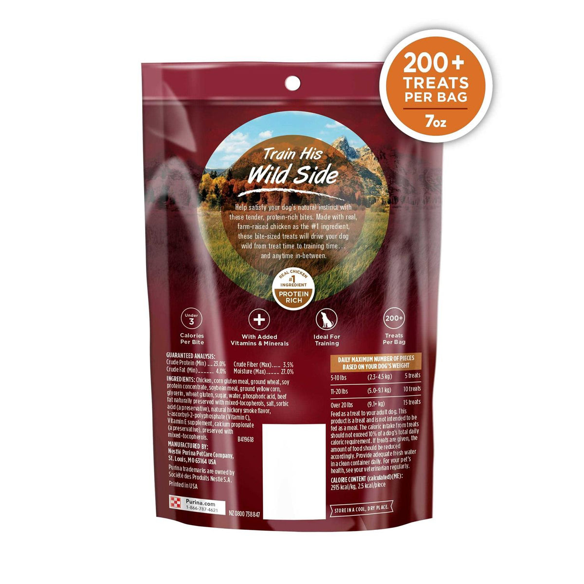 Dog Training Treats with Farm-Raised Chicken D26813