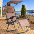 Brown Reclining Single Chaise V840