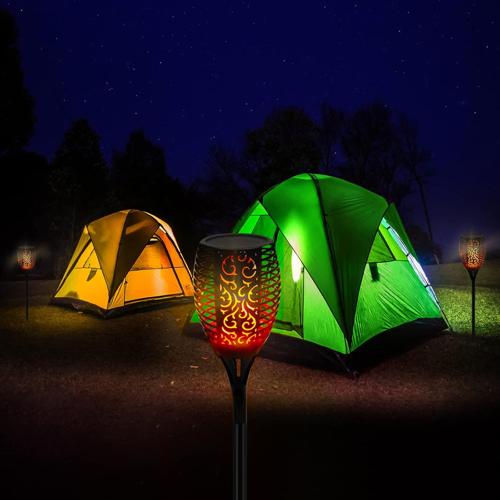 4 Pack Solar Waterproof Torch Light K556862