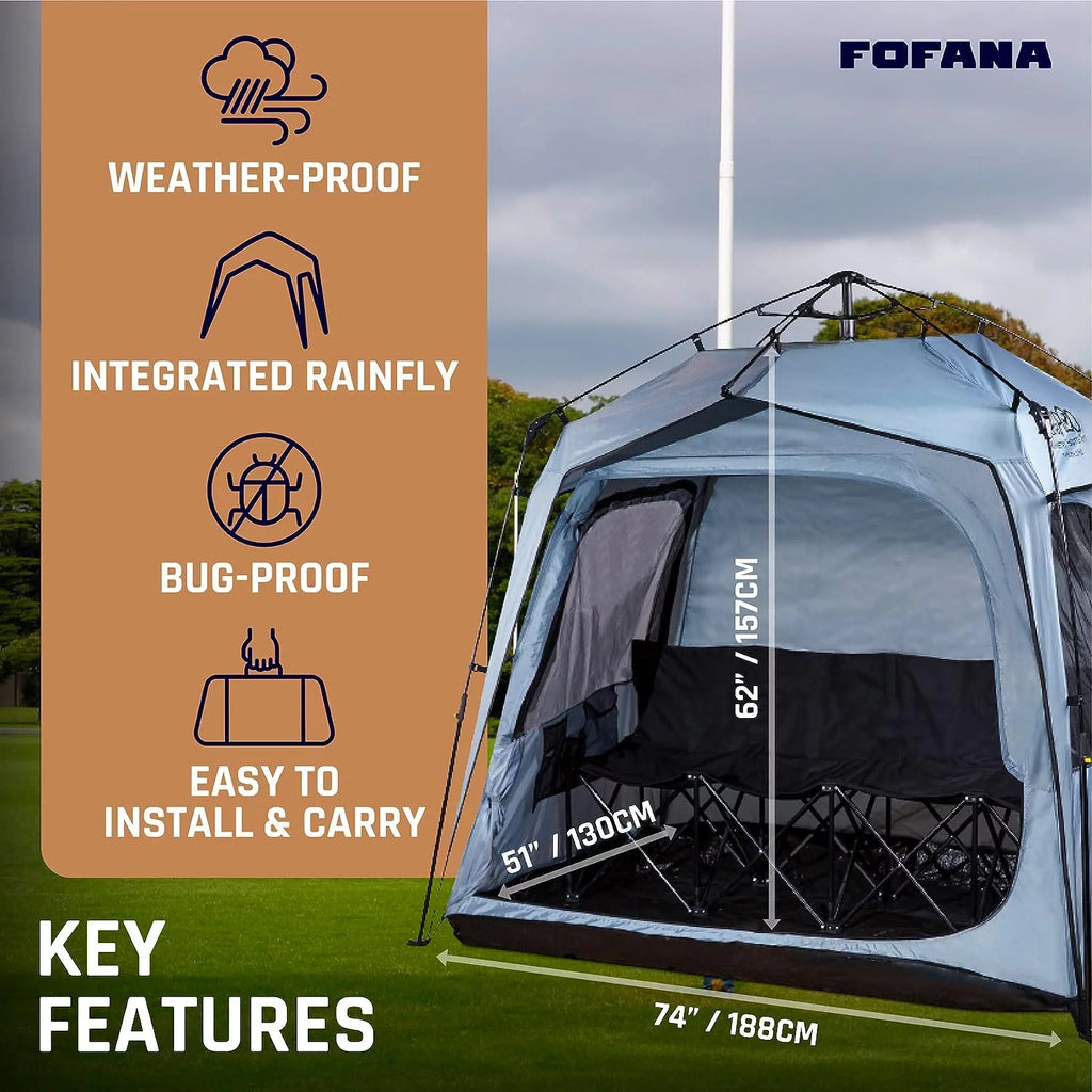 All Weather Pop up Sports Tent for up to 4 People U5633