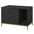 Litter Box Enclosure with Scratching Mat I522