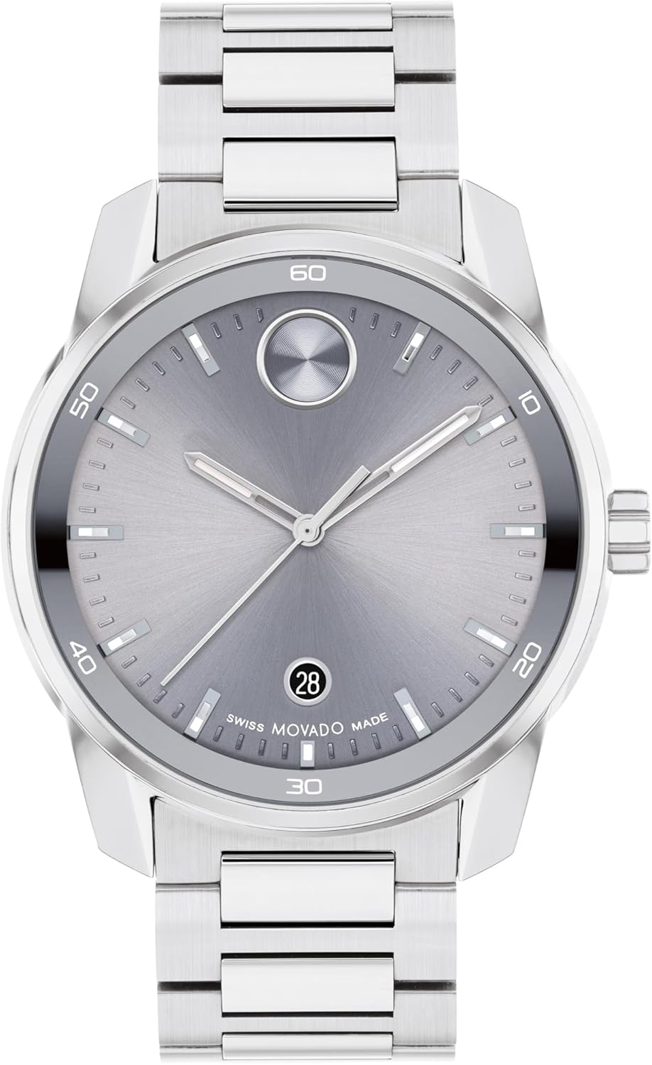 Men's Sport Watch - Swiss Quartz Movement, Stainless Steel Link Bracelet - 42mm X939703