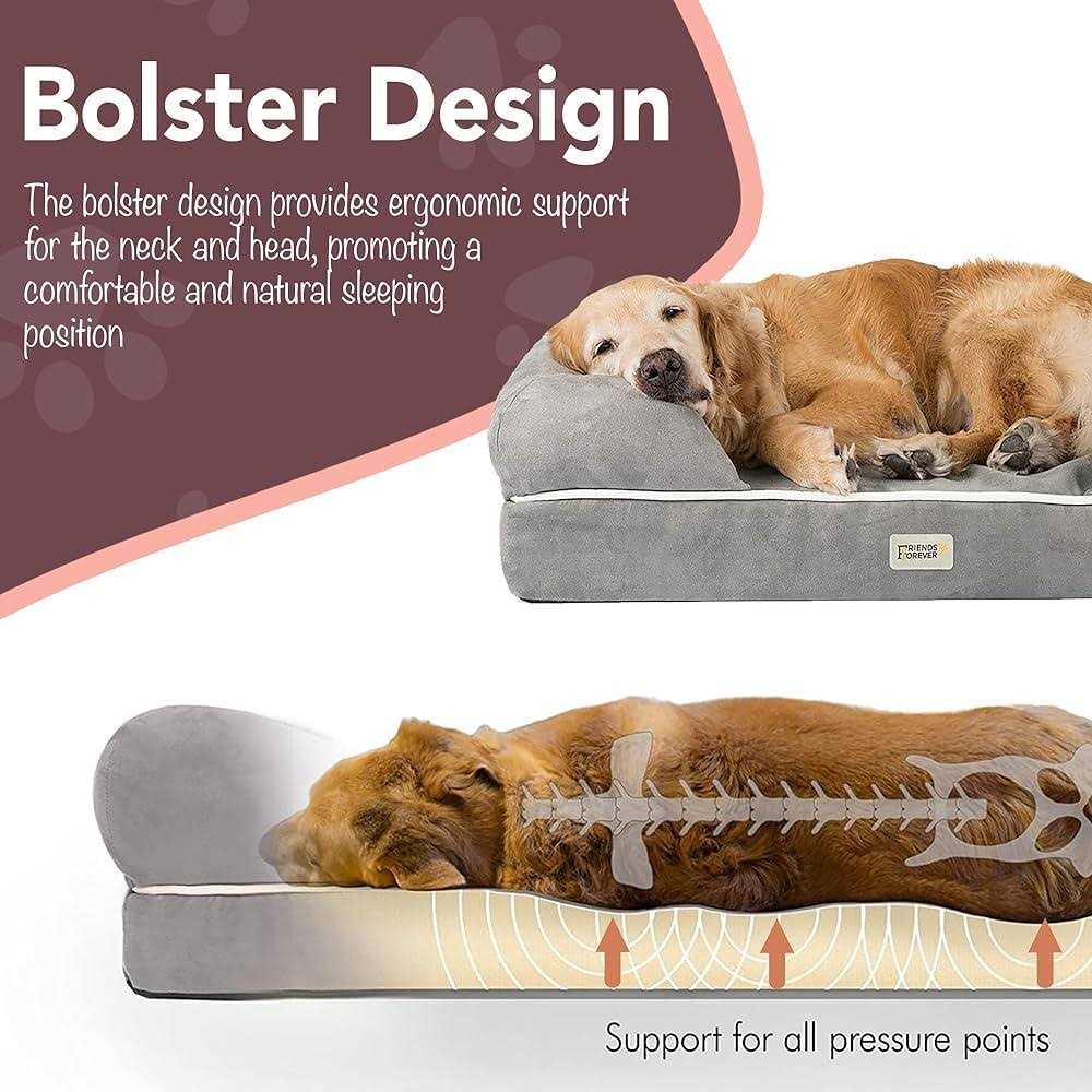 Memory-Foam Orthopedic Dog Bed A428091