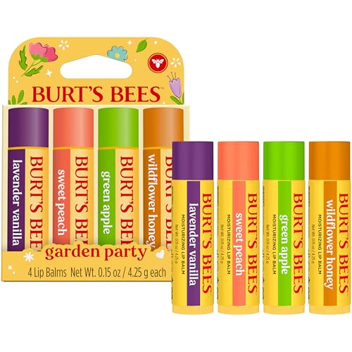 Lip Balm Set, 4 Tubes, 0.15 oz C957979