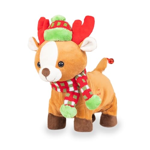 Animated Singing Christmas Reindeer P6600