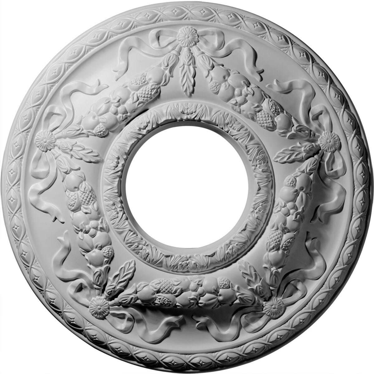 22 1/8x22OD x 7 1/4x22ID x 1 3/4x22P Ceiling Medallion U4578