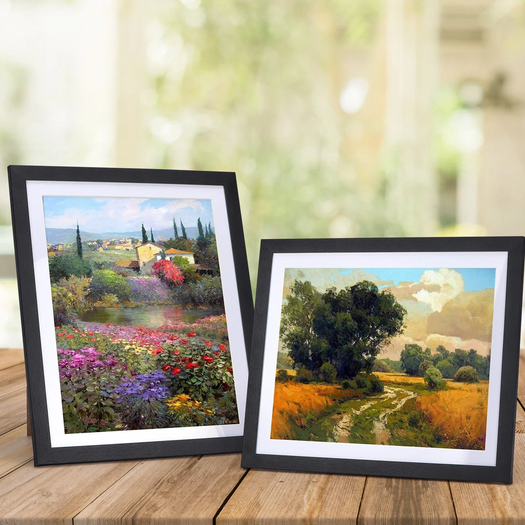 Black 8 x 10 Picture Frames Set of 15 V3948