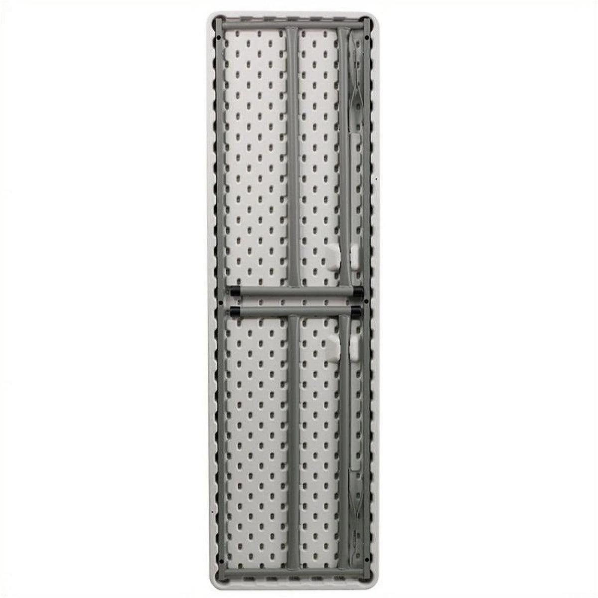 White Plastic Folding Training Table K915