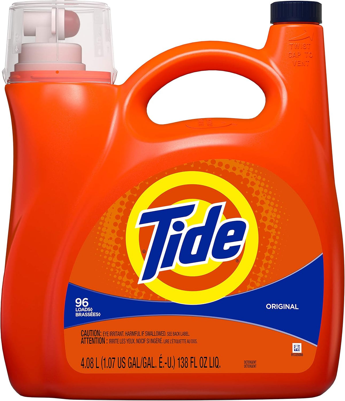 96 Loads 138 Fl Oz Liquid Laundry Detergent Q917
