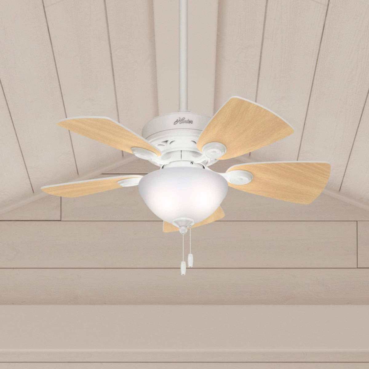 Brushed Nickel Ceiling Fan with Light Z74196