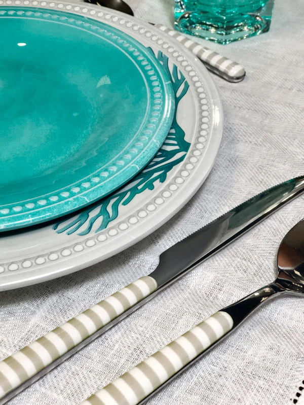 24 Pc Cutlery Bone C3433
