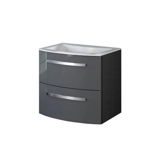 22x22 Glossy Slate Bathroom Vanity E534154