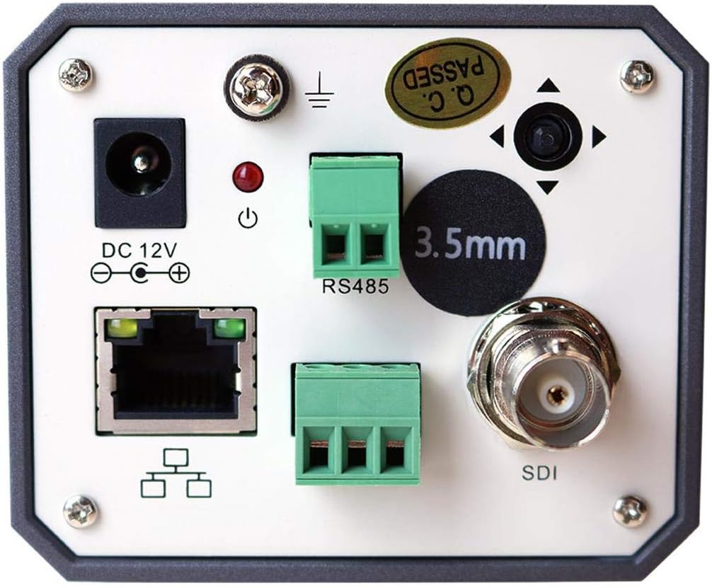 White 8.51MP Full HD 3G-SDI Indoor ePTZ Box Camera D94250