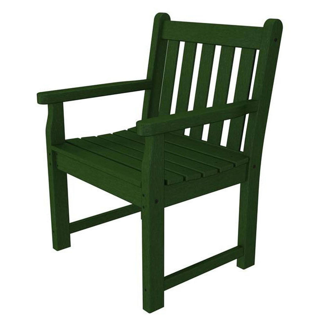 Green Traditional Garden Arm Chair O9452