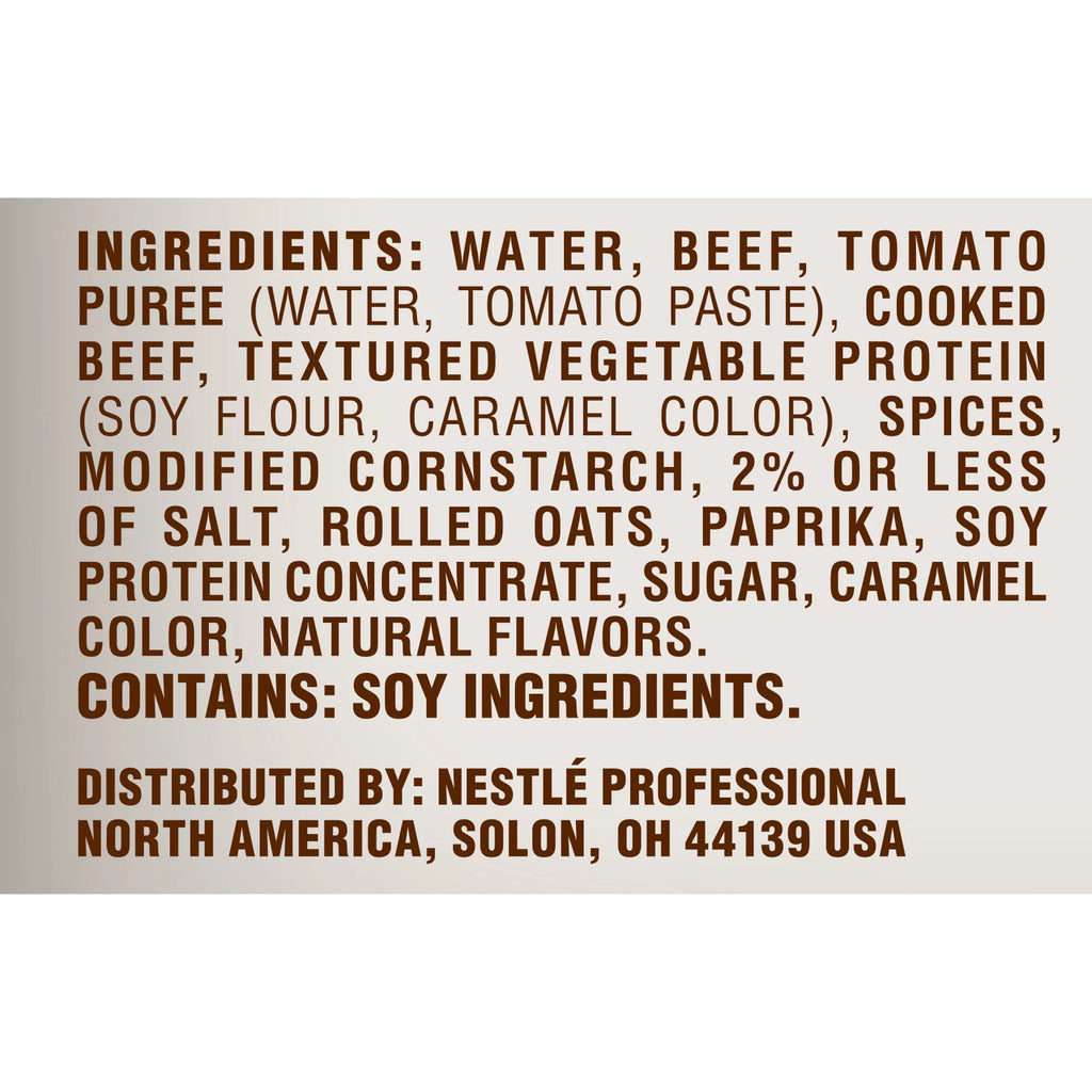 106 oz Chili Con Carne without Beans (6 pack) D314866
