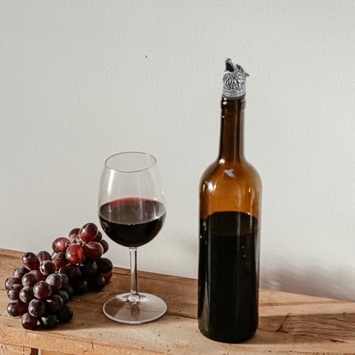 Wolf Head Stainless Steel Wine Aerator Pourer F730714