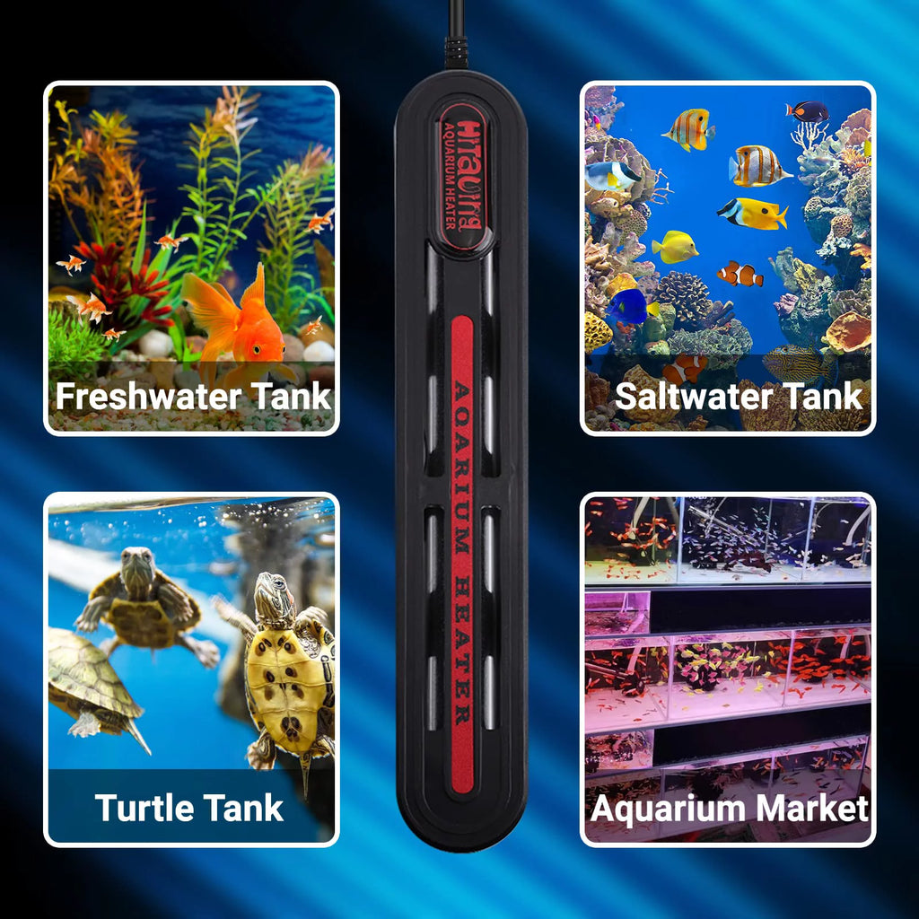 200W/300W/500W Submersible Aquarium Heater F497