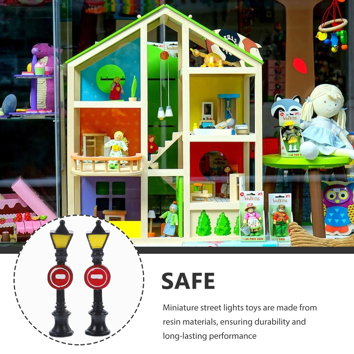 Miniature Street Lamp Decoration H4662