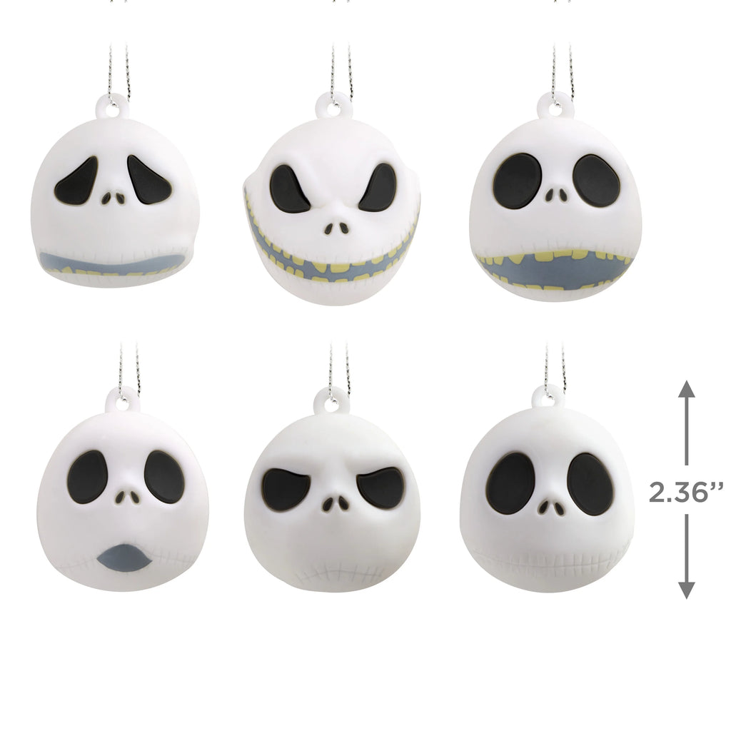 Set of 6 Miniature Ornaments Z811