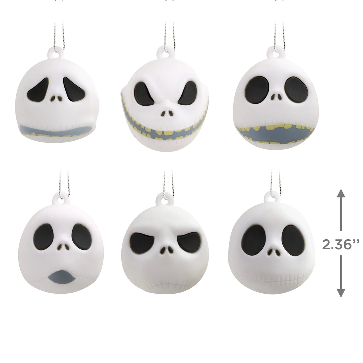 Set of 6 Miniature Ornaments Z811