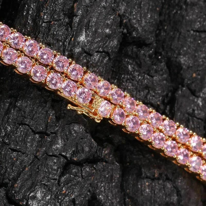 1 Row Tennis Chain Necklace M710