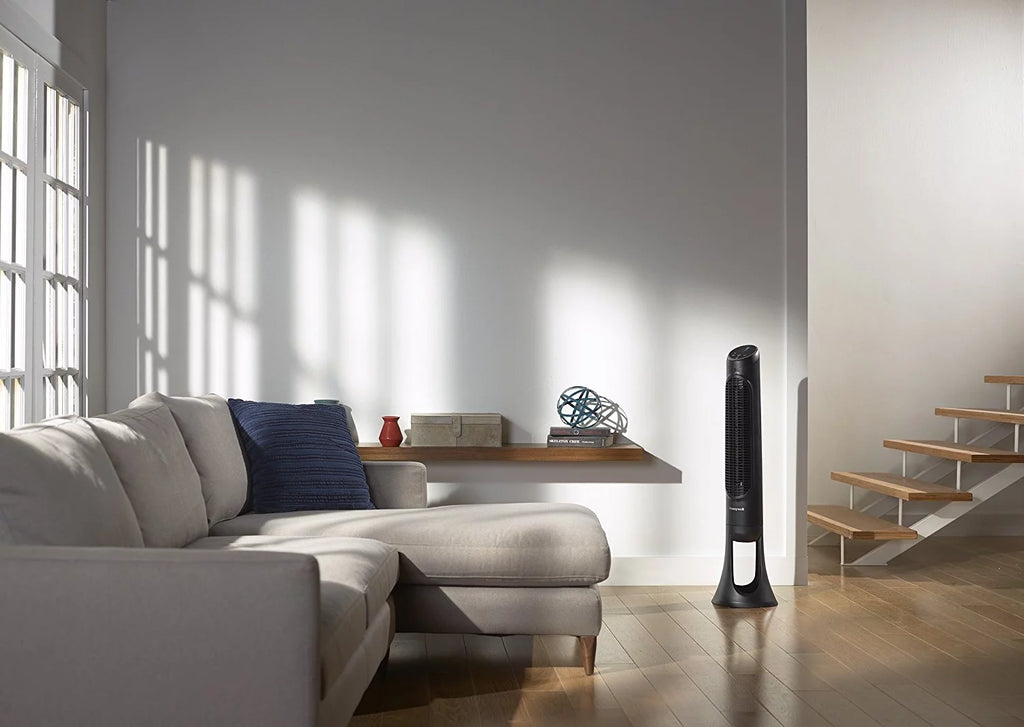 Black Oscillating Electric Tower Fan S430