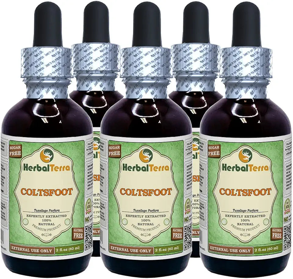 Organic Dried Leaves Alcohol-Free Liquid Extract 5x2 fl.oz C89748
