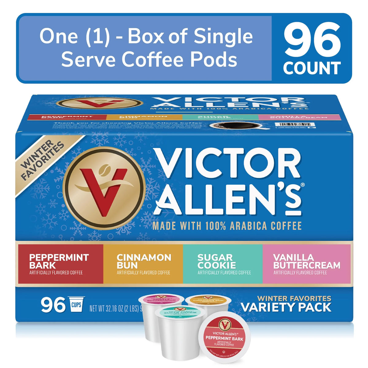 96 Count Single Serve Coffee Pods S593921