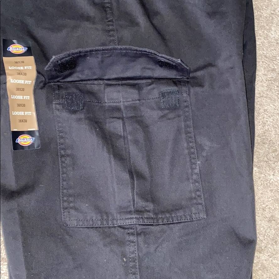 Black Premium Industrial Cargo Pant G5636