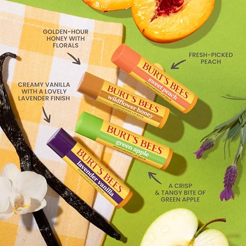 Lip Balm Set, 4 Tubes, 0.15 oz C957979