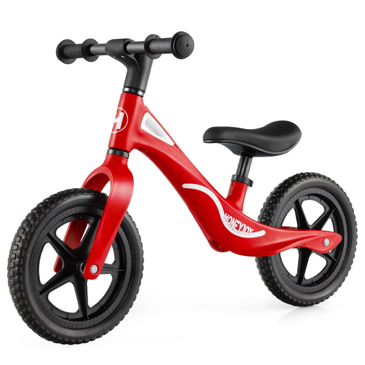 Kids Balance Bike with Rotatable Handlebar Red P81526
