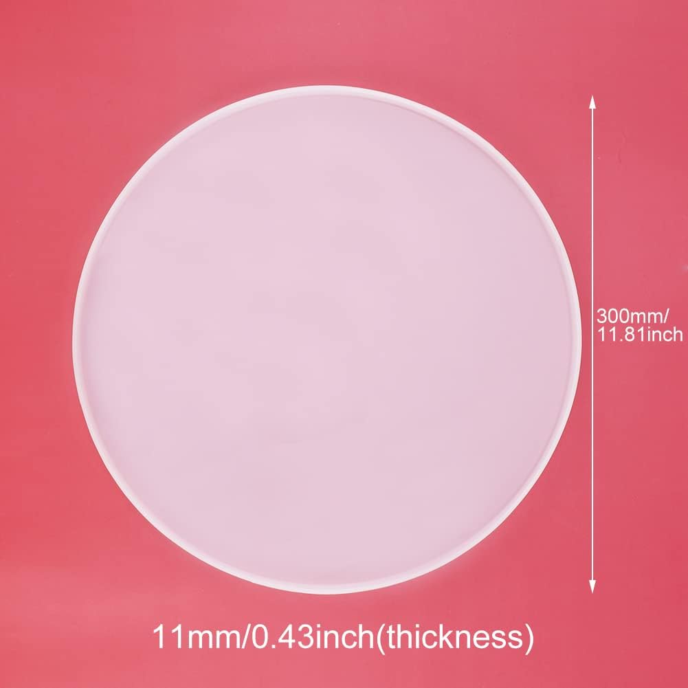 Round 11.8 Inch Silicone Tray Molds V8308