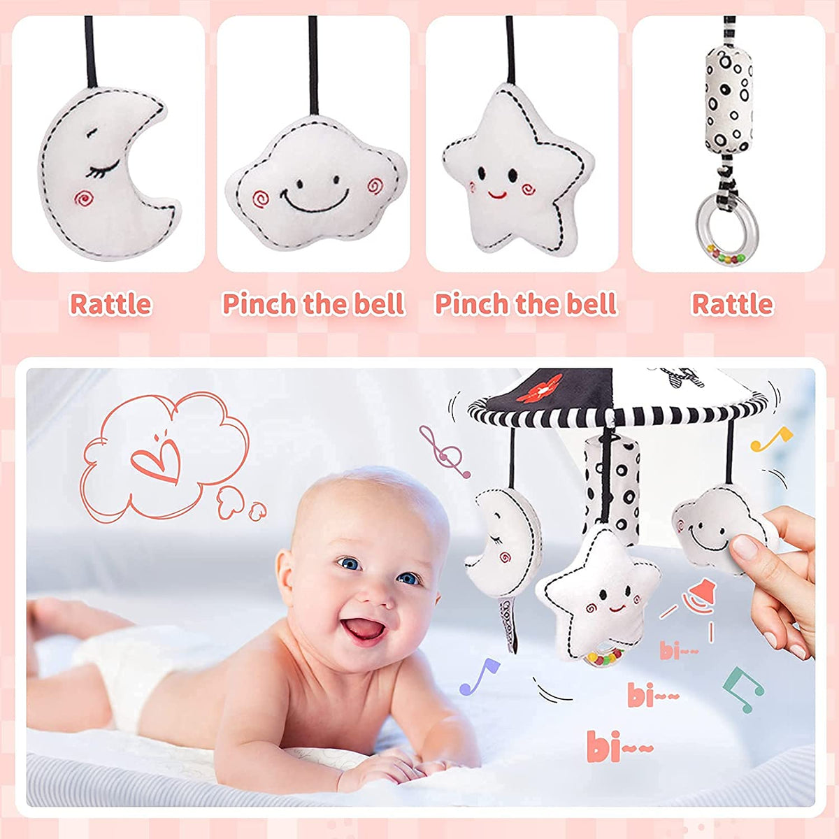 Hanging Baby Toys for Stroller N550