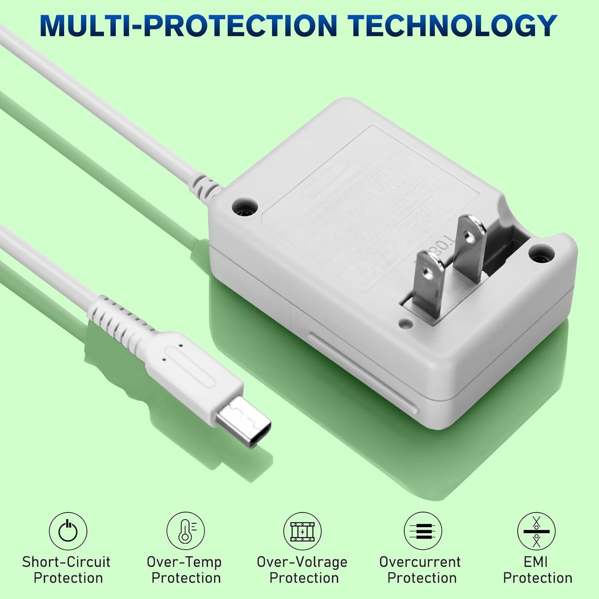 AC Charger Power Adapter Compatible with Nintendo 3DS A1742