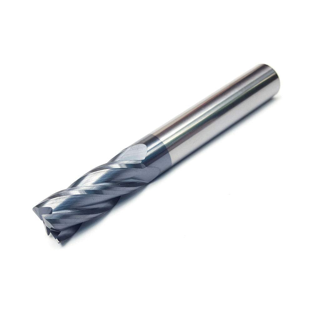 1/8 Carbide Square End Mill 4 Flute AlTiN Pack of 2 Y20192