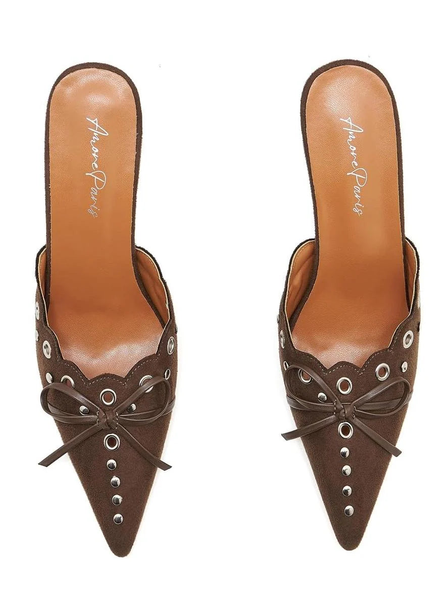 Pointed High Heels Sandals R74097